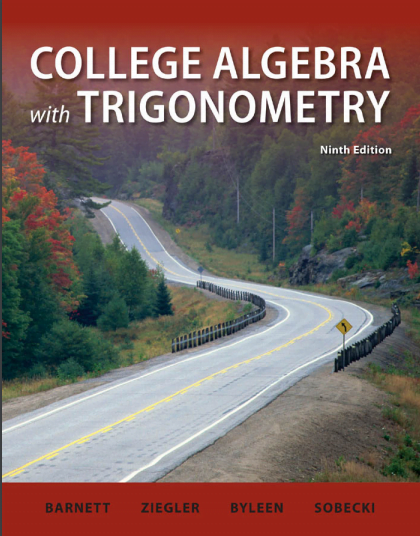 Algebra and trigonometry with analytic geometry pdf